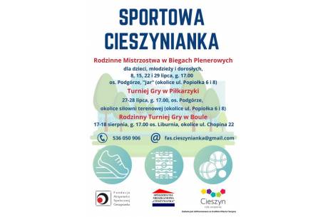 Sportowa Cieszynianka - Rodzinne Mistrzostwa w Biegach Plenerowych
